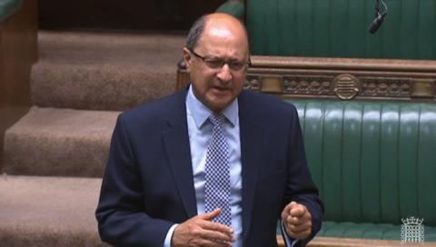 Shailesh Vara MP speaking in the House of Commons