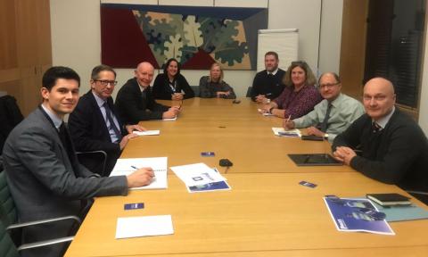 Shailesh Vara MP hosts a meeting in Parliament to discuss local policing