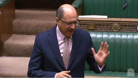 Shailesh Vara MP speaking in the House of Commons